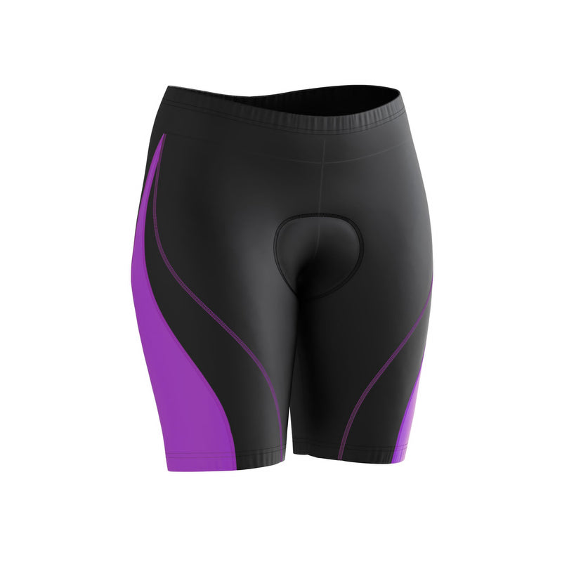 Women Purple Cycling Short