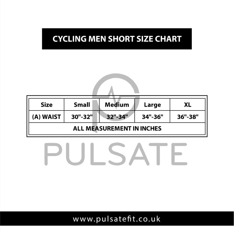Men Black Cycling short