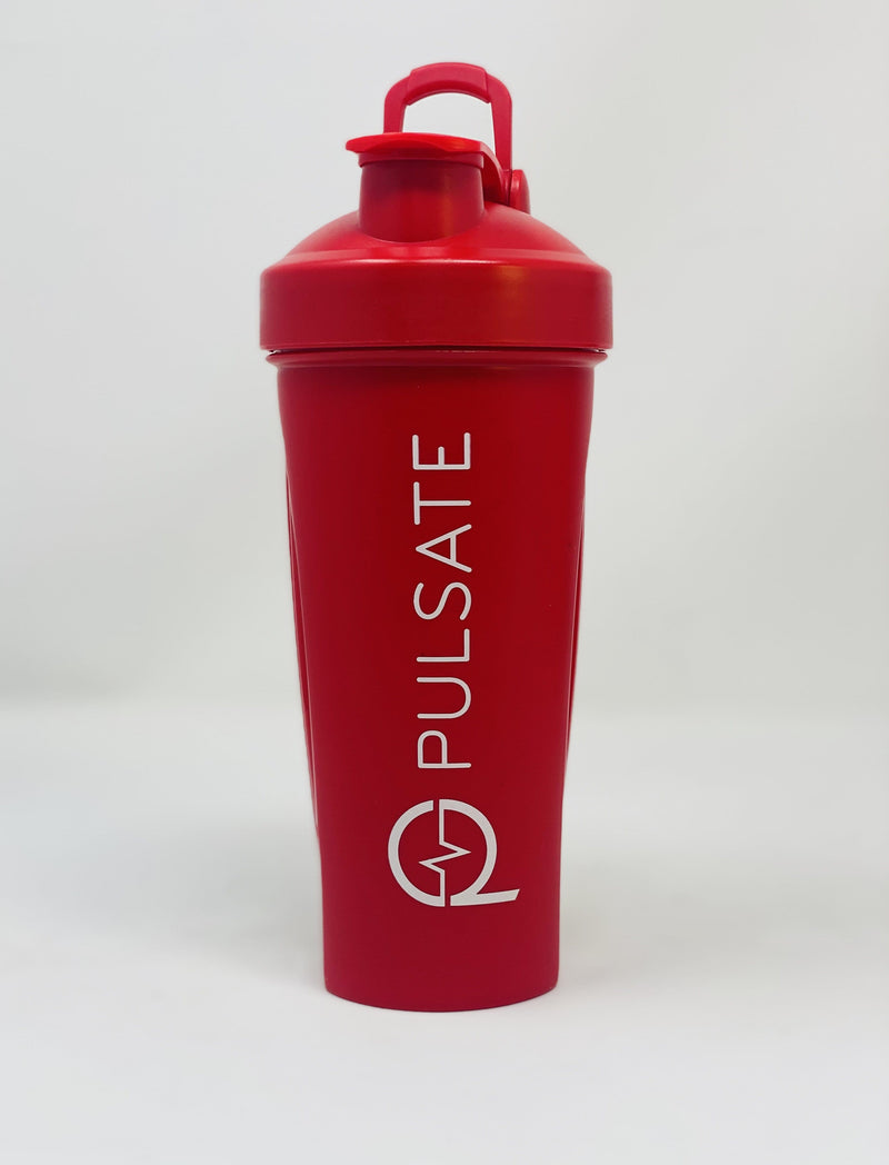 Pulsate Shaker Bottle- Red